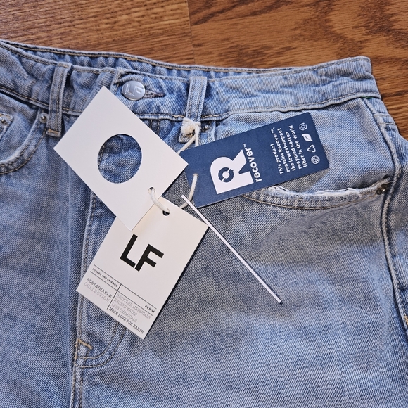 Lovers And Friends Reece High Rise Rigid Slim Straight Jeans - Picture 3 of 9